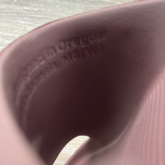 Nike Calm Slides Smokey Mauve DX4816-201 Women's Size 7 Men- 6‎ NEW - Picture 9 of 9